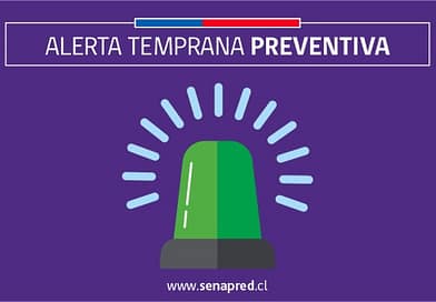 SENAPRED amplía  Alerta Temprana Preventiva para toda la región de Ñuble